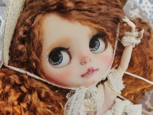 Custom Blythe Doll by SilviasilverDolls