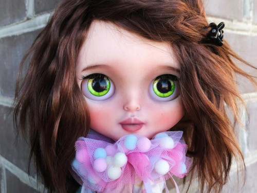 Custom Blythe Doll by OutfitNadinaBlythe