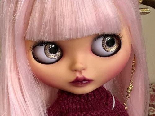 Custom Blythe Doll Factory OOAK â€œShellyâ€� by Dollypunk21
