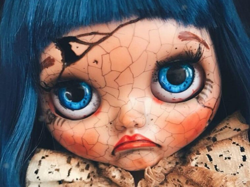 Exclusive collection old vintage Blythe doll by VDexlusive