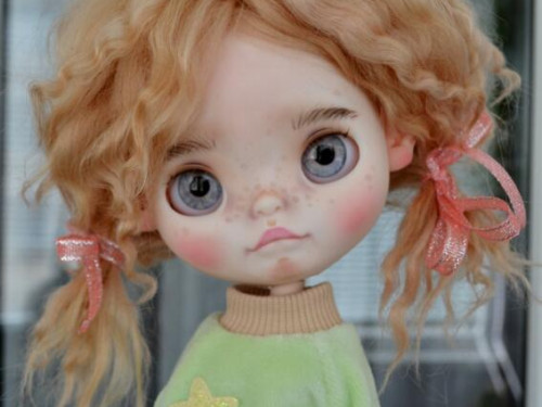 Sue custom blythe doll by BeautyDollsShop