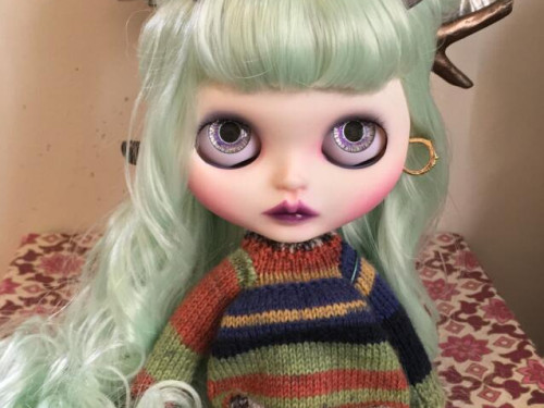 Custom Blythe Doll Lincoln by Dollypunk21