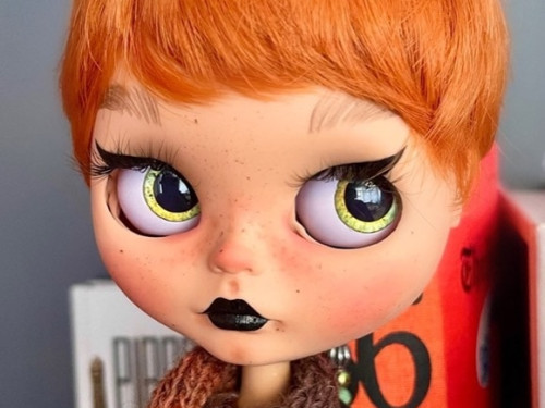 Blythe doll custom Veronica the little witch by KattySuzume