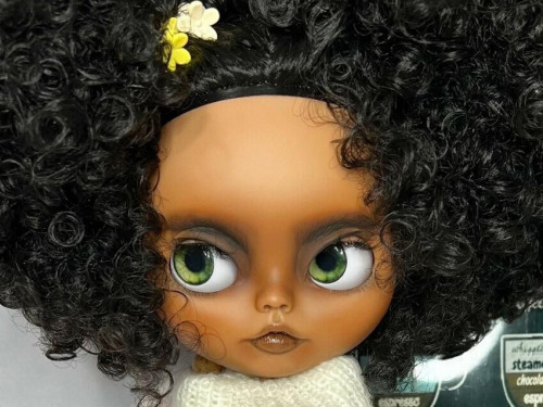 Custom Blythe Doll Maya by TheQuillandClay