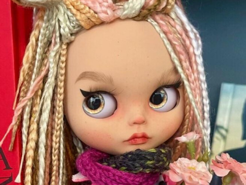 Blythe doll custom Melanie by KattySuzume