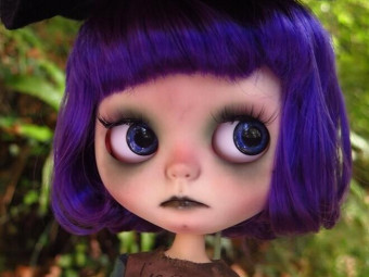 Custom Blythe witch doll with by Xeiderdolls