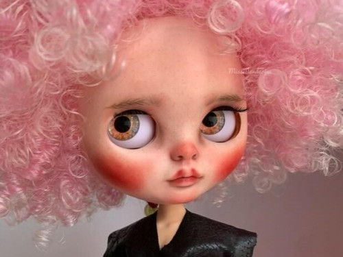 Custom Blythe doll by MissMandarineBlythe