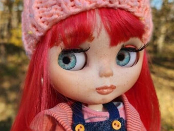 Custom Blythe doll GEMMA by LydiasWeb