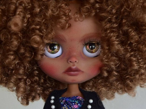 Custom Blythe Doll by GinasDollART