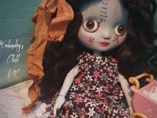 Custom Middie Blythe Doll by Wednesdayschilduk