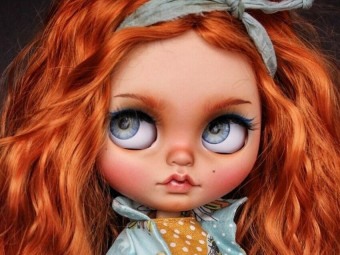 Blythe custom doll Sonja by AnnabellBlythedoll