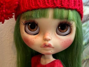 Custom Blythe Doll by Cherryblossoms0404