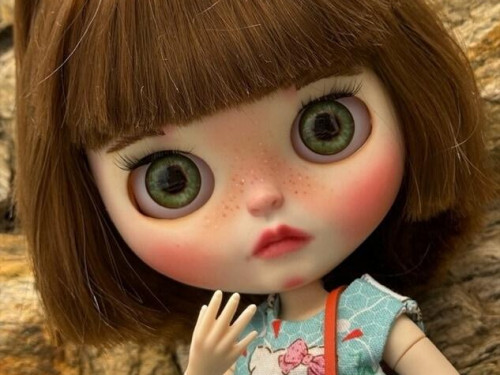 Susy Custom Blythe Doll by LittleDollsByIza