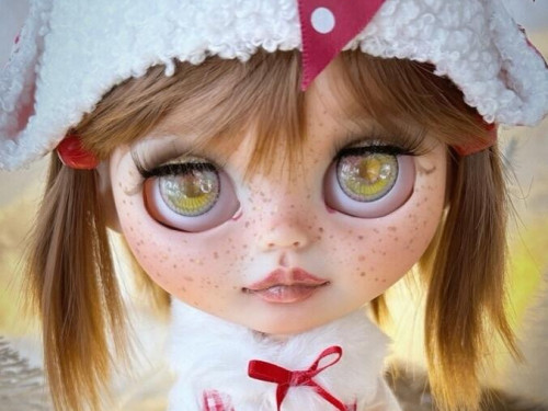 Custom Blythe Elf Holly by MPDsCreations