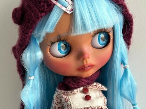 Sky Custom Blythe Doll by Emodolls14