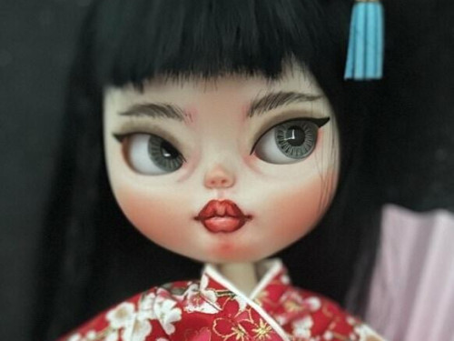 Eriko Custom Blythe Doll by BlythedollsbyDanidi