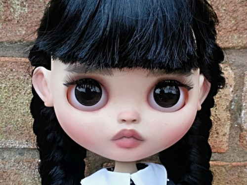 Wednesday Addams Doll by TsarinaUKStudio
