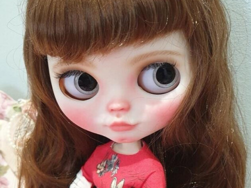 Ooak blythe doll by Candyflossbyrose