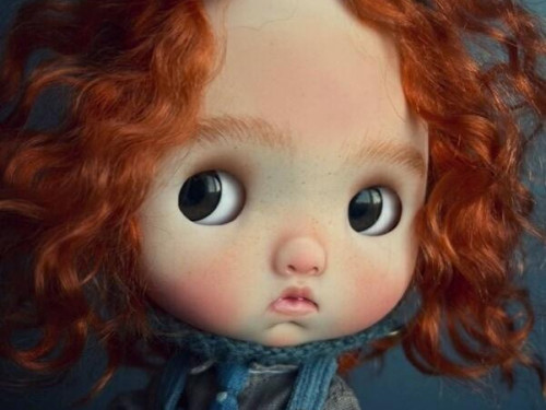 Custom Blythe Doll by KALININAStudio