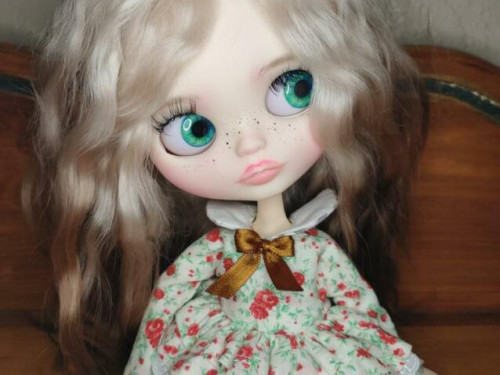 Custom Blythe doll, OOAK blythe, Blythe Custom, Blythe Doll